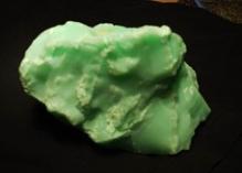 raw green opal