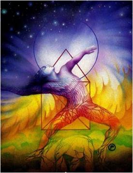 OSHO tarot deck - 12 - New Vision